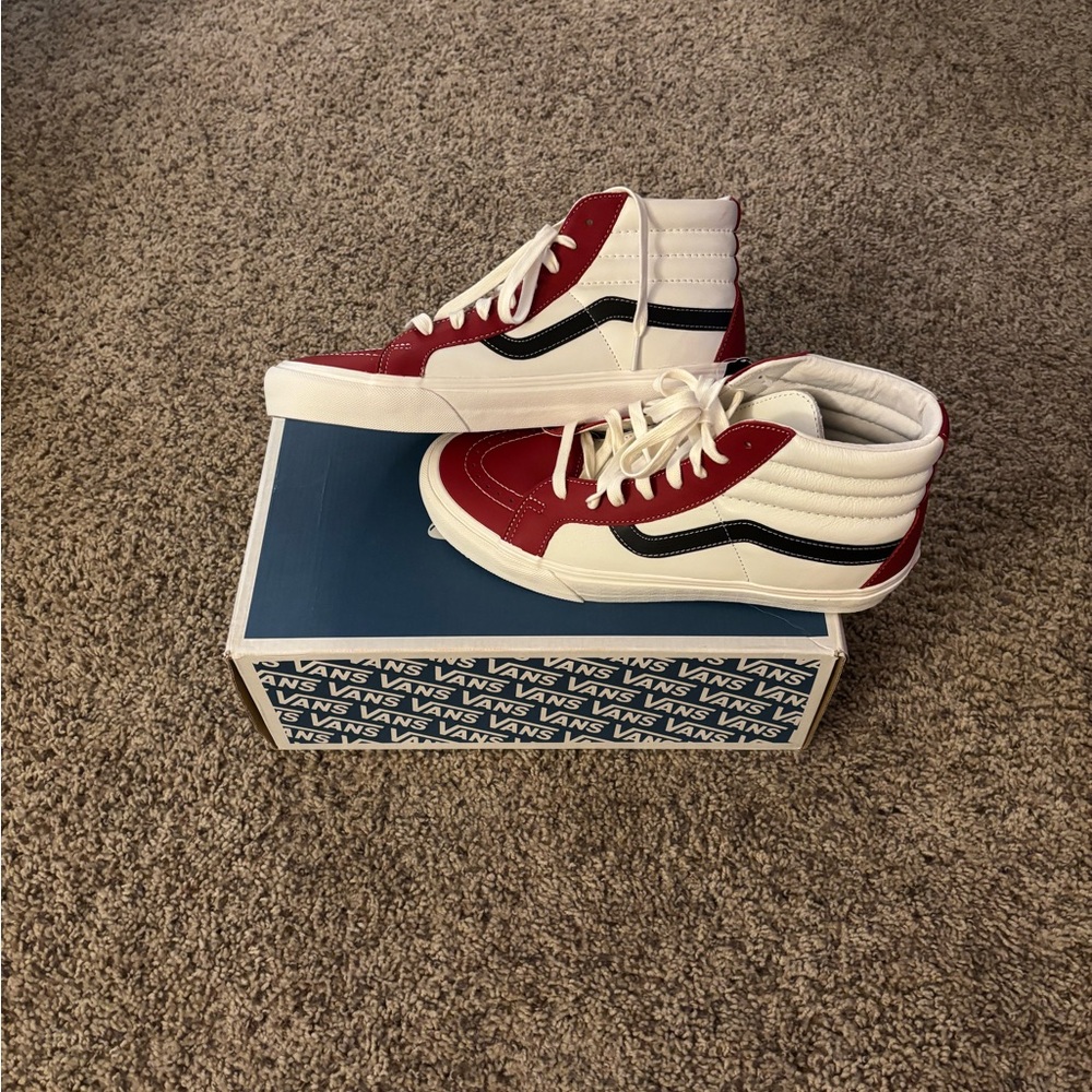 Vans Sk8-Hi Reissue VI Box - Blue and White